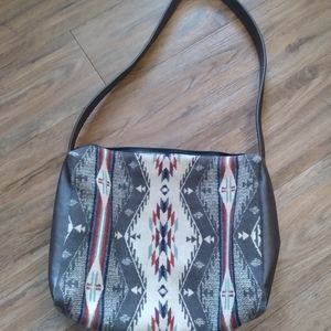 Timberline Ltd western pedleton wool shoulder bag
